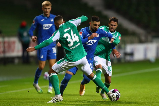 Soi kèo tỷ số Werder Bremen vs Hoffenheim chuẩn thắng