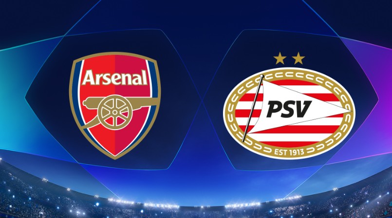 Nhận định tỷ số Arsenal vs PSV